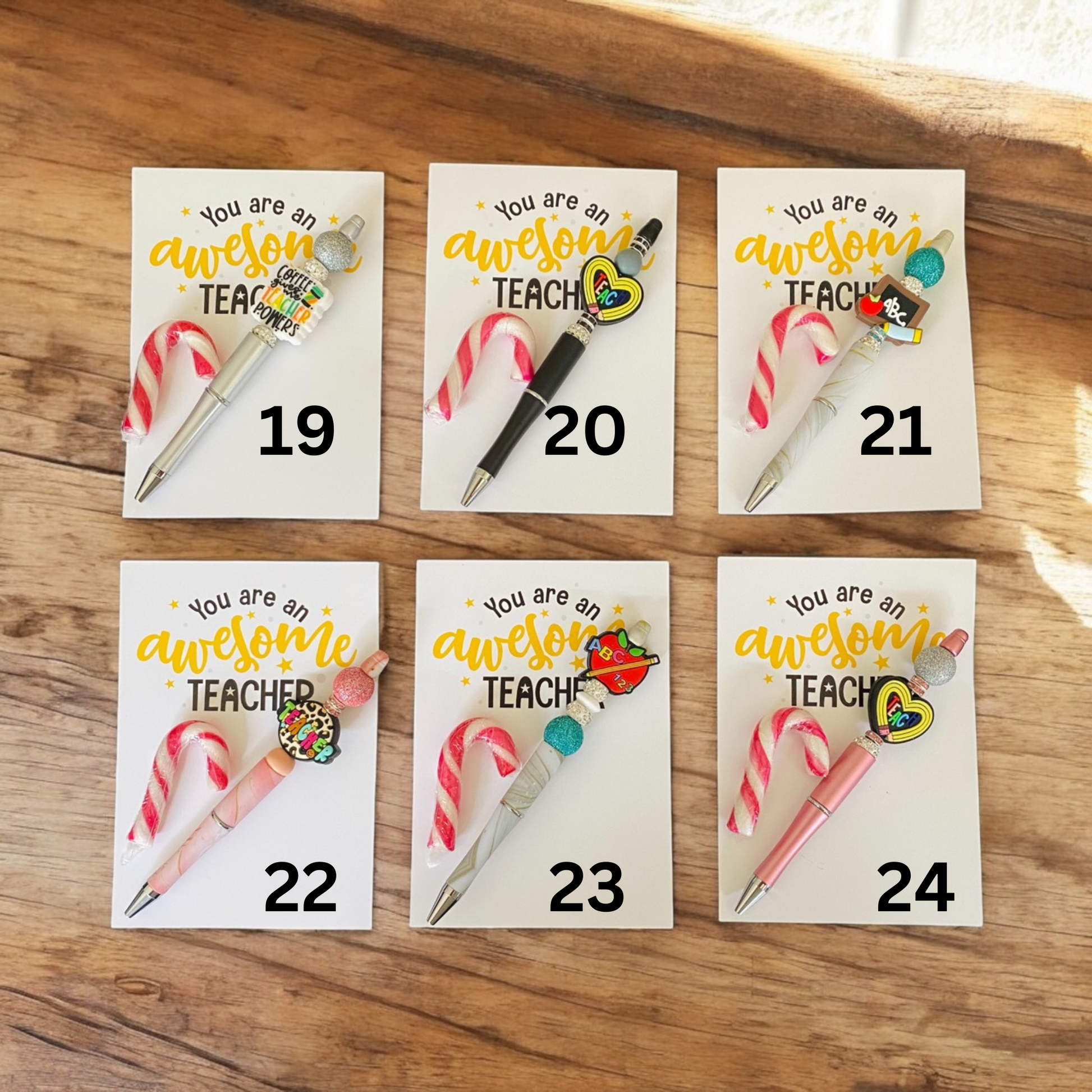Pens & Praise – Festive Gift for Your Favourite Teacher - Cottonknotsxx