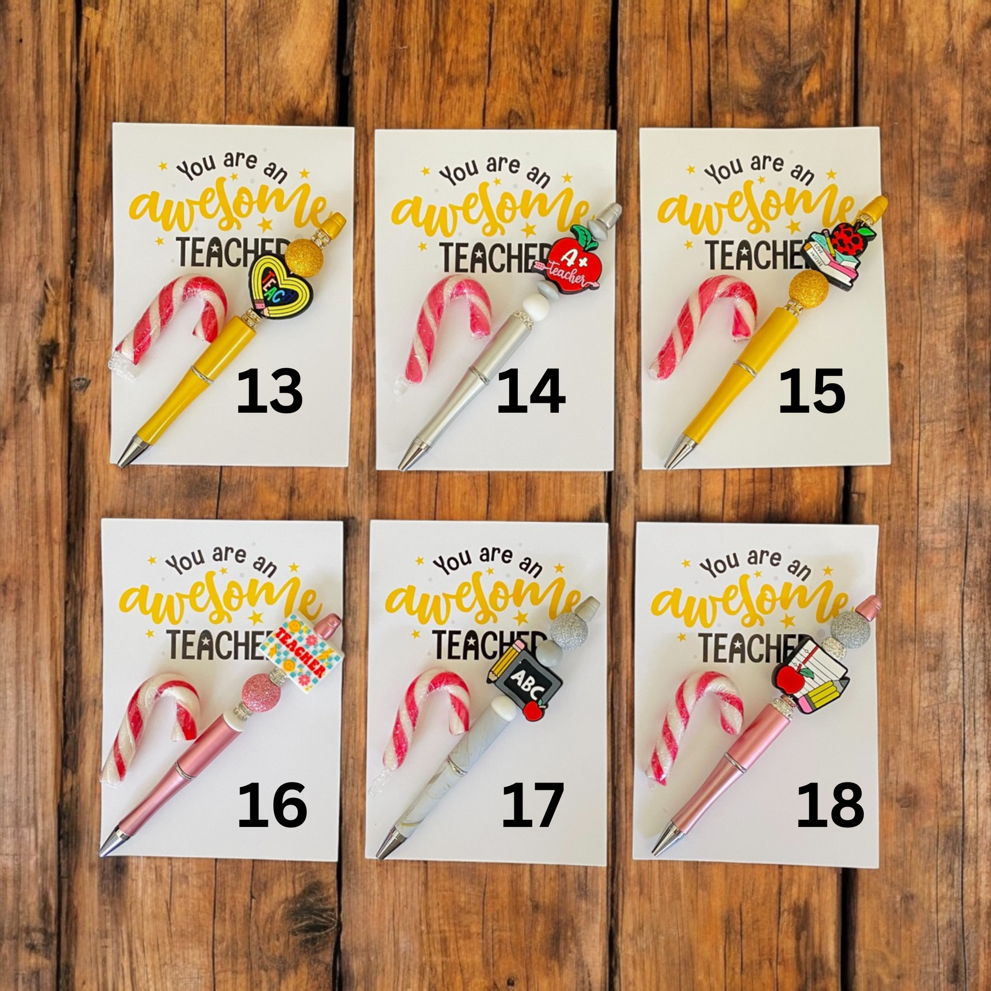 Pens & Praise – Festive Gift for Your Favourite Teacher - Cottonknotsxx