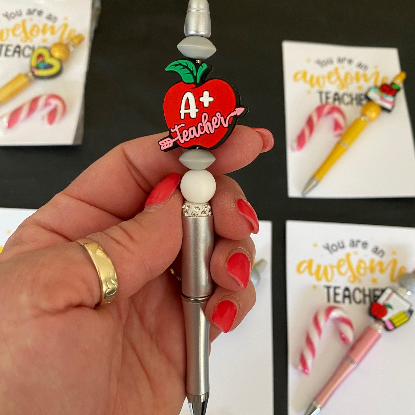 Pens & Praise – Festive Gift for Your Favourite Teacher - Cottonknotsxx