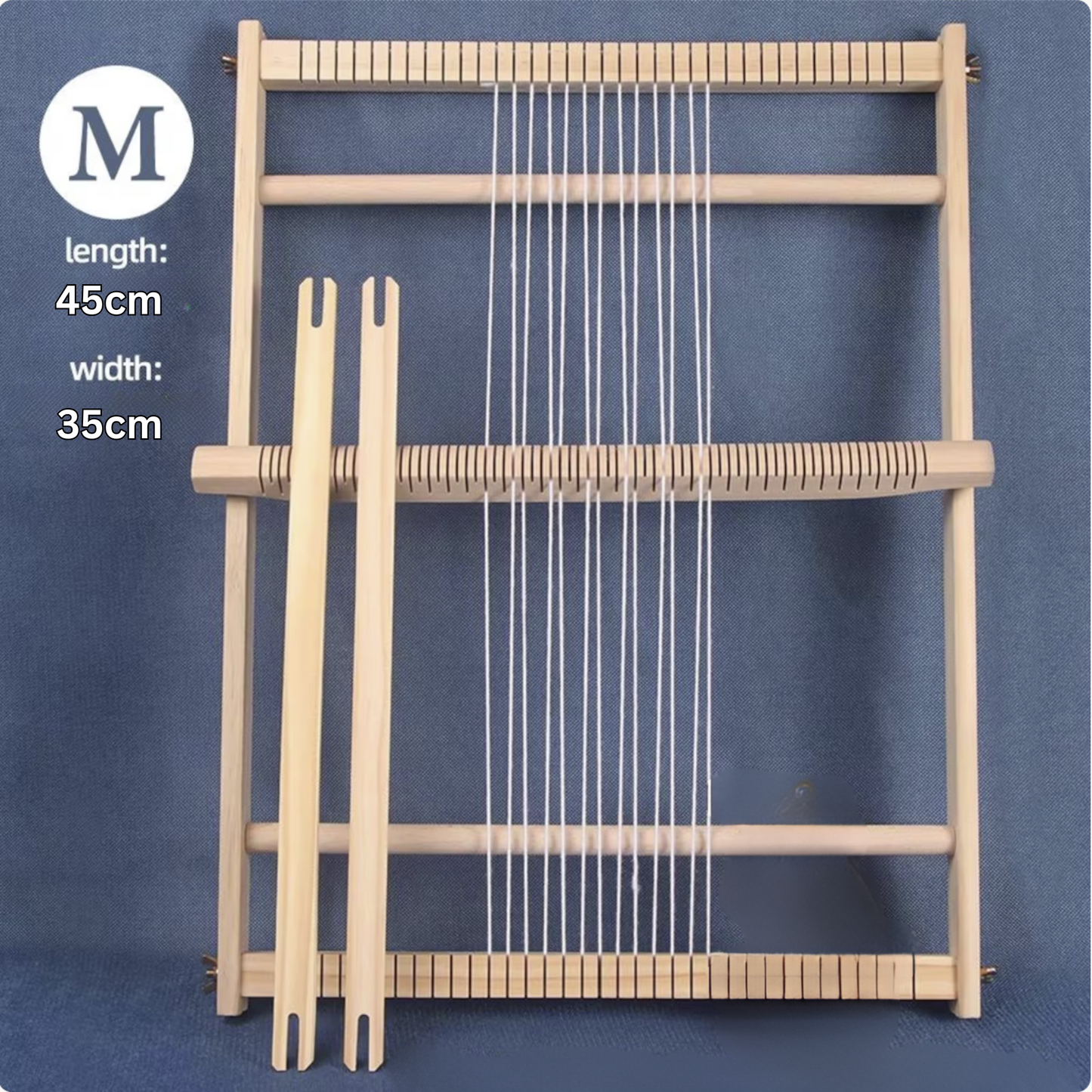 Medium Weaving Loom Kit | 45cm x 35cm | Includes Tools