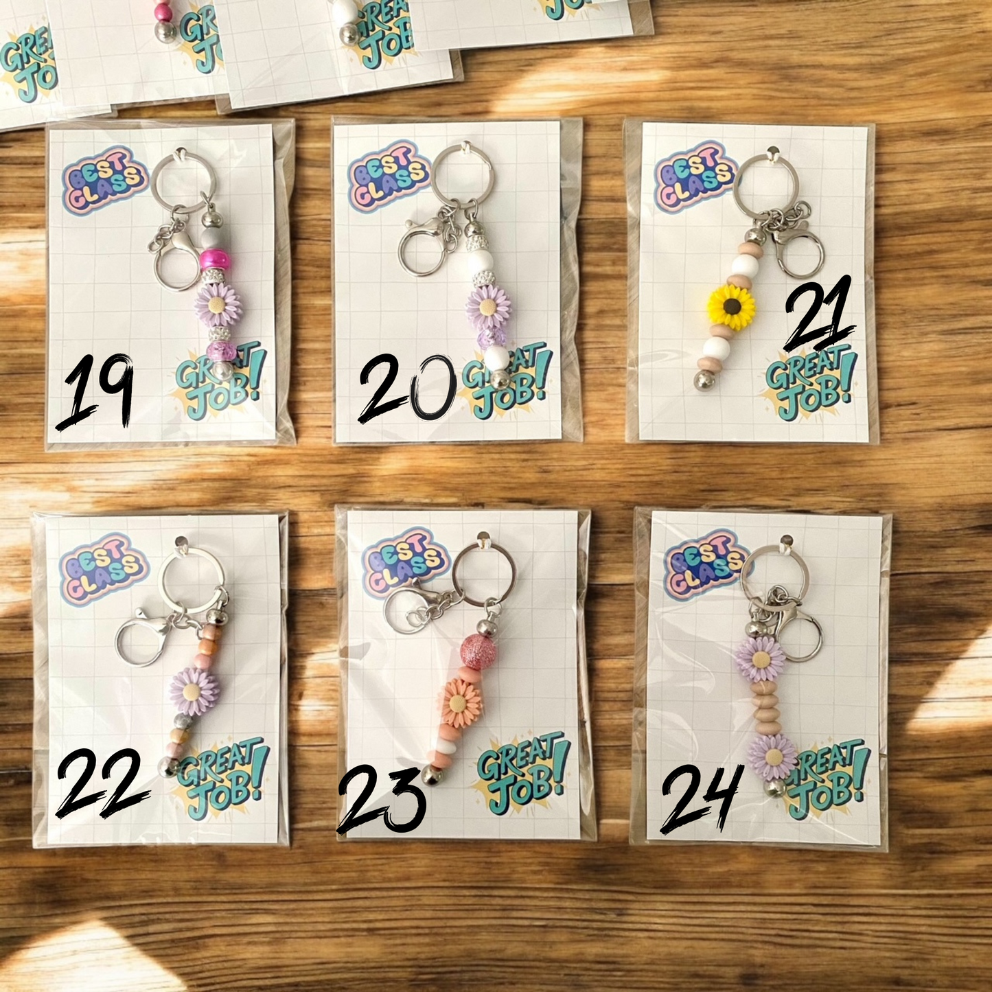 Star Student Surprise – Card + Keyring Combo - Cottonknotsxx