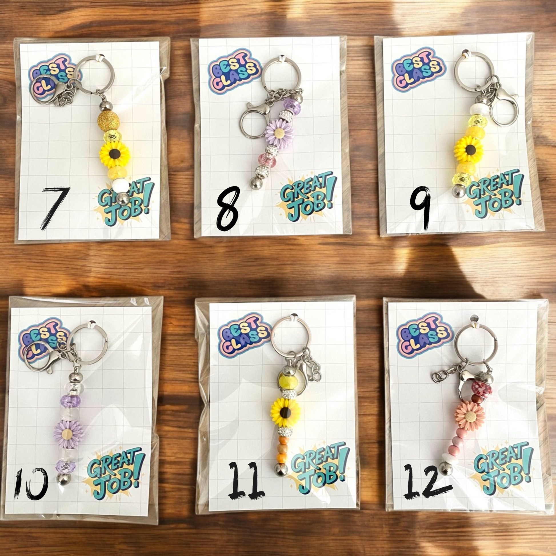Star Student Surprise – Card + Keyring Combo - Cottonknotsxx