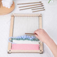 Weaving Loom Kit Learn to weave | 30cm x 22cm | Beginners easy weaving tool - Cottonknotsxx