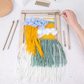 Weaving Loom Kit Learn to weave | 30cm x 22cm | Beginners easy weaving tool - Cottonknotsxx