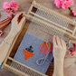 Weaving Loom Kit with Stand | Medium | 35cm x 43cm | Beechwood DIY Craft Kit - Cottonknotsxx