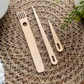 Wooden Weaving Tool Set | Set of 3 | comb needle tapestry weaving tools - Cottonknotsxx