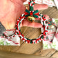 Wreath the Season – Handmade Ornament, Card & Candy Cane Set - Cottonknotsxx
