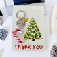 "You're Awesome" Reminder Gift Set – Card, Charm Keyring & Candy Cane - Cottonknotsxx