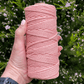 3MM 3Ply Macrame Cord | FLESH PINK | 100% Recycled Cotton | 100m - Cottonknotsxx