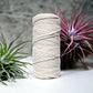 3MM 3Ply Macrame Cord | NATURAL | 100% Recycled Cotton | 100m - Cottonknotsxx