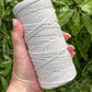 3MM 3Ply Macrame Cord | NATURAL | 100% Recycled Cotton | 100m - Cottonknotsxx