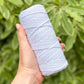 3MM 3ply Macrame Cord | WHITE | 100% Recycled Cotton | 100m - Cottonknotsxx