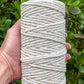 4MM Recycled Macrame String | NATURAL | 100% Recycled Cotton | 100m - Cottonknotsxx