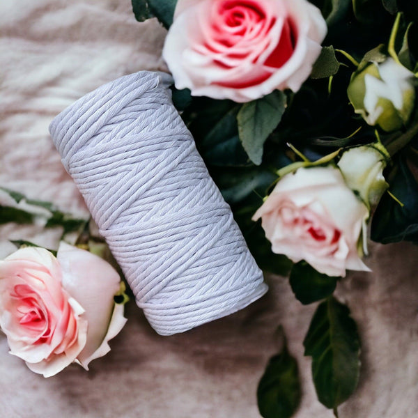 MACRAME CORD 4MM String - FROST | Melbourne – Cottonknotsxx