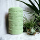 5MM 3Ply Recycled Macrame Cord | GREEN APPLE | 100m - Cottonknotsxx