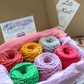 6 Pack // 4mm macrame spools // 30m each ball - Cottonknotsxx