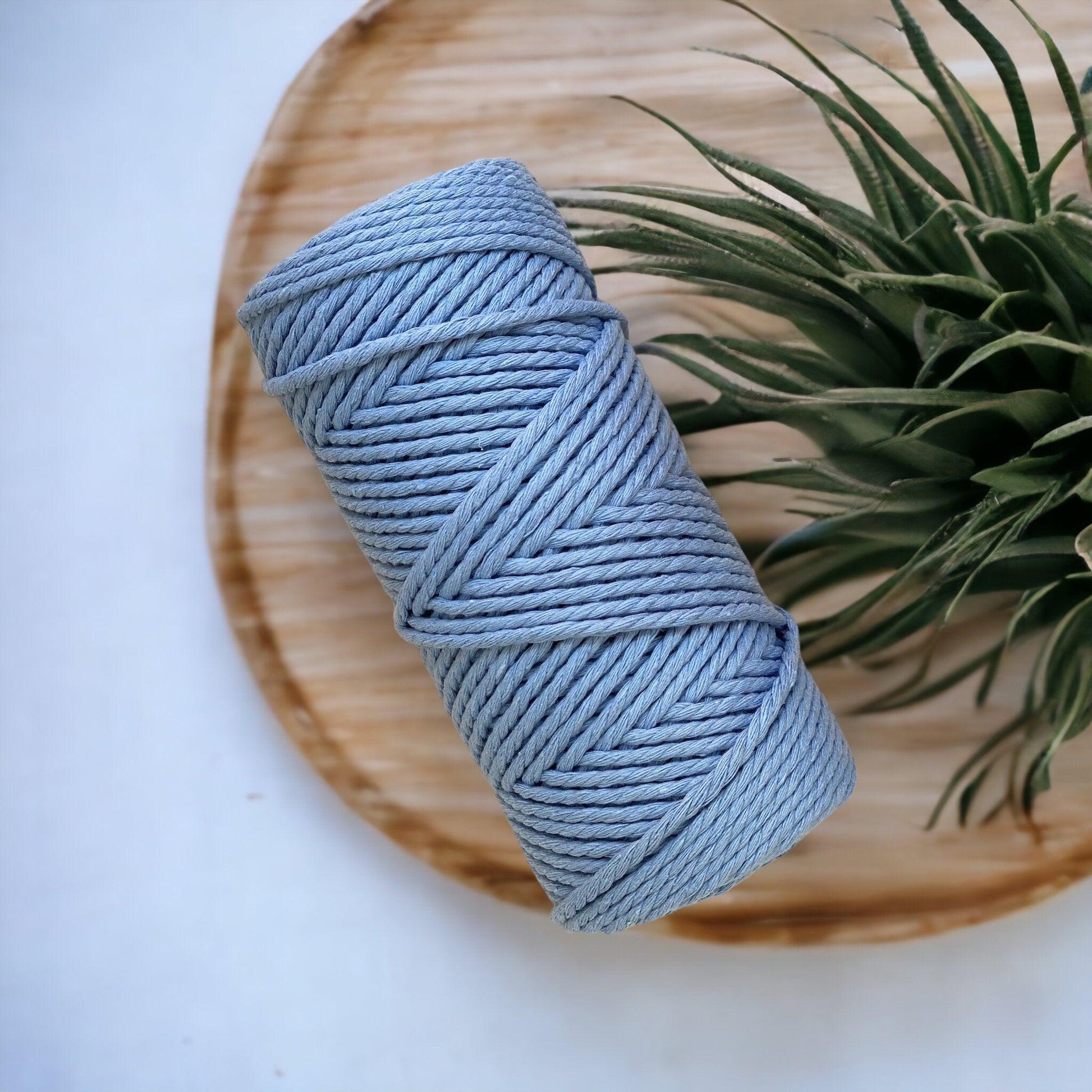DREAM BUNDLE #7 | 4mm 3ply Macrame Cord | 5 ROLLS | 100% Cotton - Cottonknotsxx